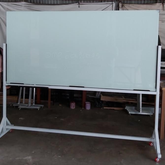 

glass whiteboard 100 x 200cm nonmagnet Kualitas Original