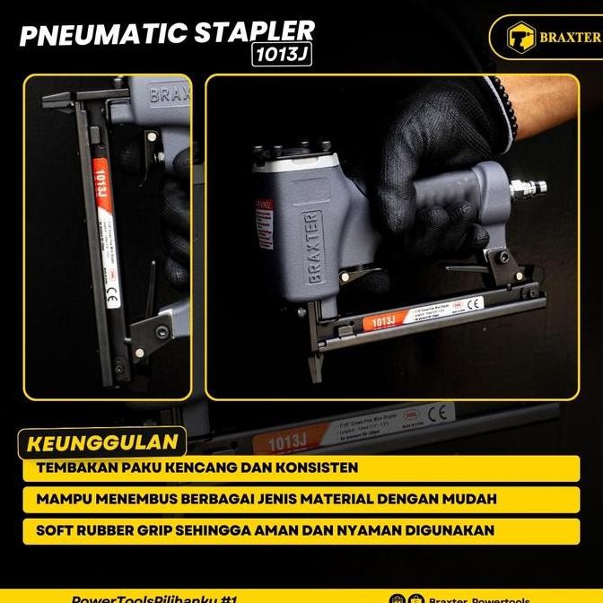 

BRAXTER PNEUMATIC STAPLER 1013J / STAPLER STAPLES TEMBAK Diskon