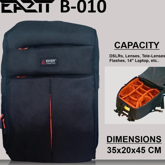 TAS RANSEL KAMERA EA2TT B-010 Kualitas Original