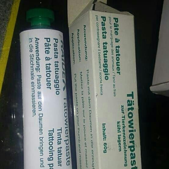 

tinta Tato Warna hijau 60 gram Kualitas Original