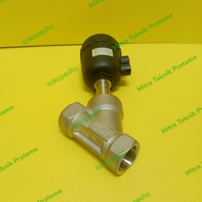 Yuk Order Angel Angle Seat Valve Stainless 316 3/4 Inchi / Dn20