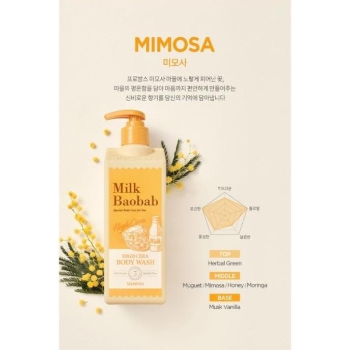Milk Baobab High Cera Body Wash Korea