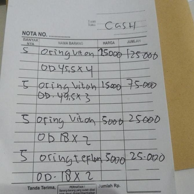 

Order Cash 01 Kualitas Original