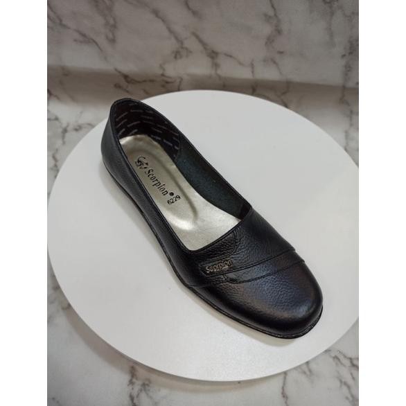 Sepatu Pantofel kulit Scorpion 6229 Sepatu flat