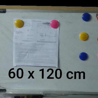 

whiteboard magnetik 60 x 120 cm Kualitas Original