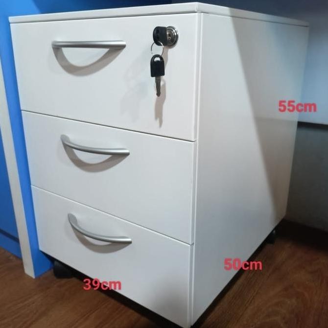 

Drawer Cabinet Lemari Arsip Besi Serbaguna (3 Susun) Chantech Kualitas Original