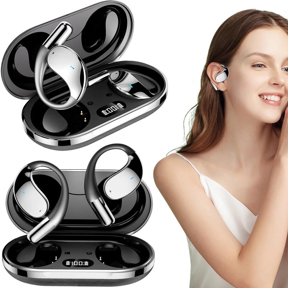 

Wireless AI Translator Earbuds 144 Languages Real-Time Translation Bluetooth Headset Noise Cancelling Durable for Travel