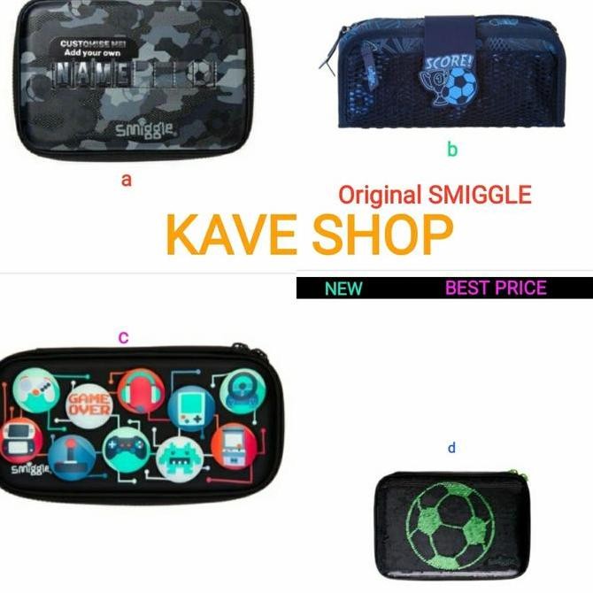 

SMIGGLE Pencilcase Hardtop - Original SMIGGLE - NEW - BEST PRICE Kualitas Original