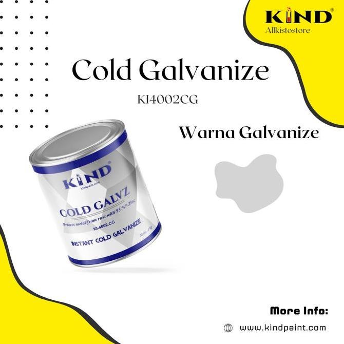 

Cat Repair Hotdip Galvanizing - KIND 4002CG Cold Galvanize Kualitas Original