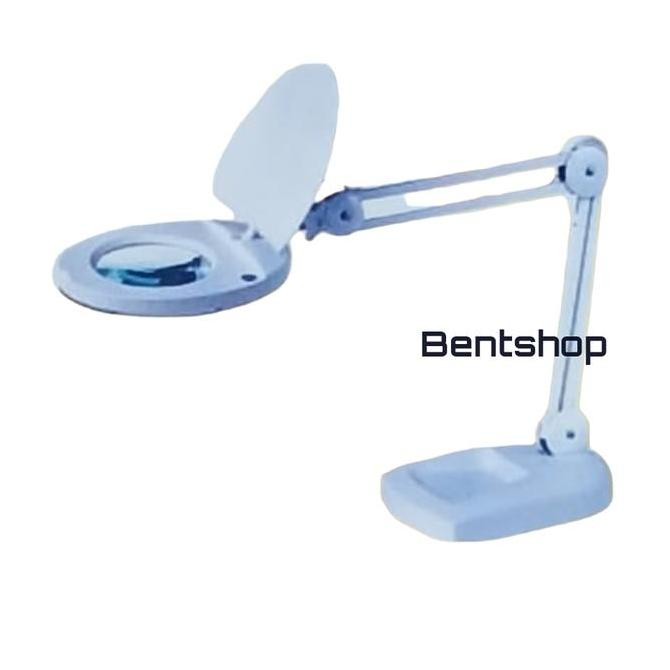 

Kaca Pembesar Magnifying Lamp Lampu Sanfix SM-50-5B Base 5x Pembesaran Kualitas Original