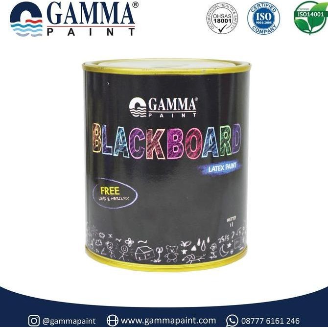 

Blackboard Paint - Mengubah Tembok Menjadi Papan Tulis Hitam Kualitas Original