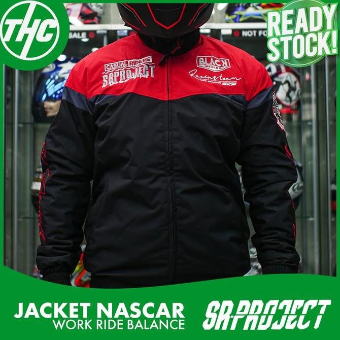 JAKET MOTOR SR-PROJECT WORK RIDE BALANCE JACKET NASCAR SR PROJECT Kualitas Original