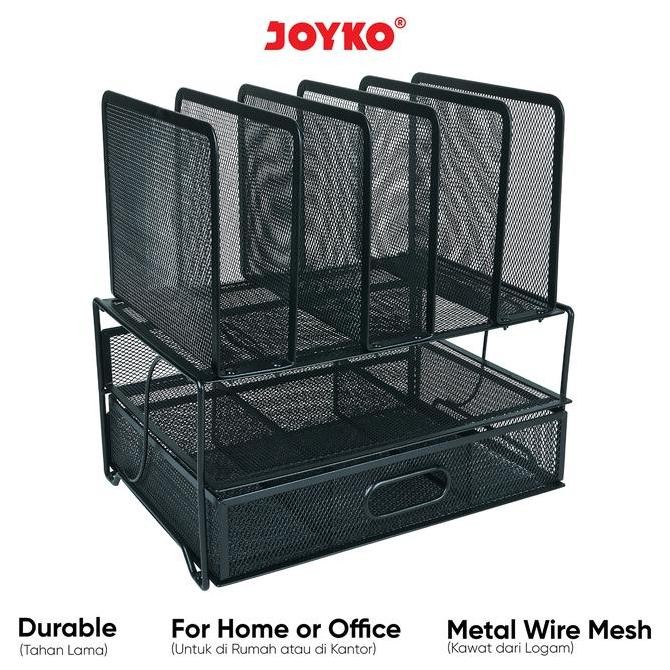 

Joyko Desk Organizer Document Tray FIling Tray METAL / Rak Kertas Dokumen File BESI DO-51 Kualitas Original