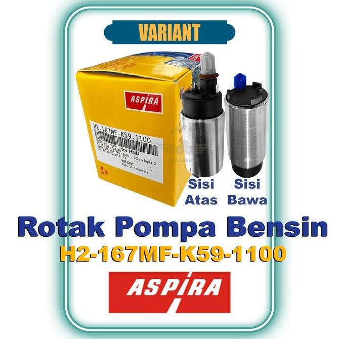 Rotak Fuel Pump Pompa Bensin Honda Beat Vario Scoopy CB150R Fi eSP POP Old New 110 125 Aspira Astra 