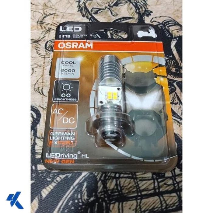 PROMO MURAH BOHLAM LAMPU MOTOR LED HONDA SPACY FI 2015- LED T19 OSRAM
