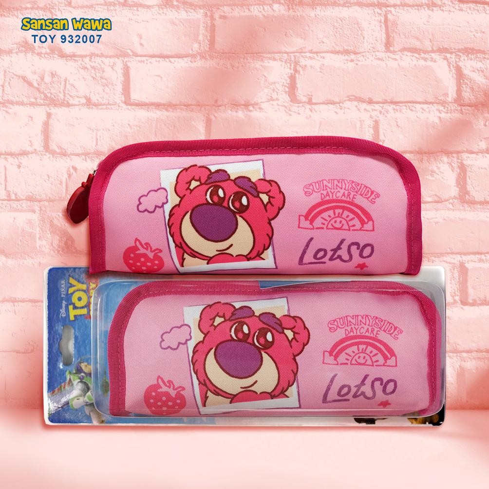 

LINDU Tempat pensil Lotso original - pencil case gemes, multifungsi, bisa untuk alat tulis & makeup