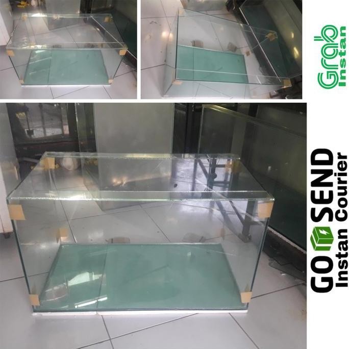 Aquarium Kaca 70X40X40