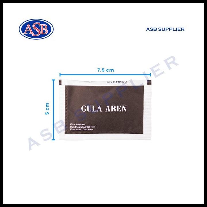 

Terlaris Brown Sugar Sachet / Gula Merah Saset (250 Pcs) Good Quality