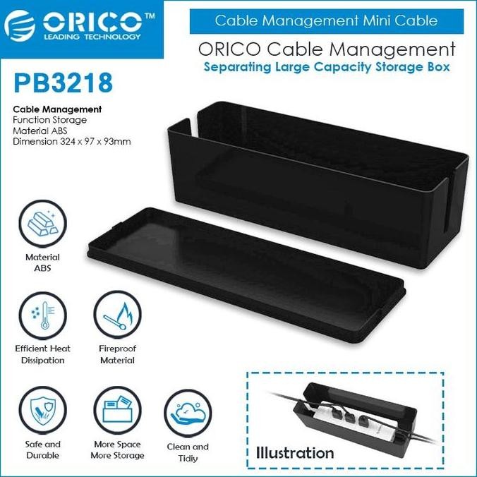 

ORICO Cable Management Mini Cable Box for Surge Protector - PB3218 -