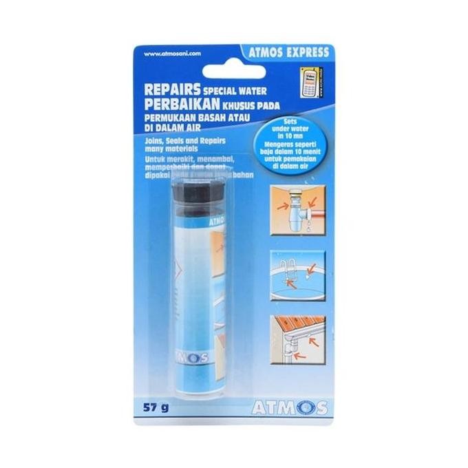 Lem Buat Menambal Permukaan Basah Atmos Mastic Special Under Water 57g