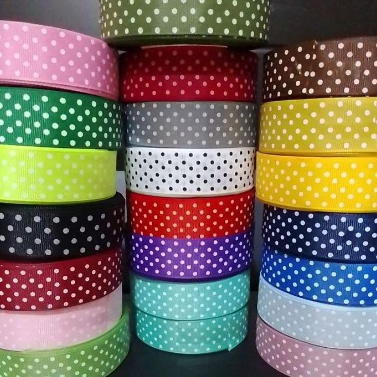 

Pita Grossgrain Polkadot Kulit Jeruk Taiwan