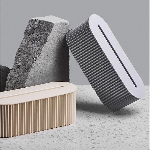 

Kotak Organizer Colokan Kabel Unik Dengan Bolongan Minimalis Charger Wire Cable Management Box