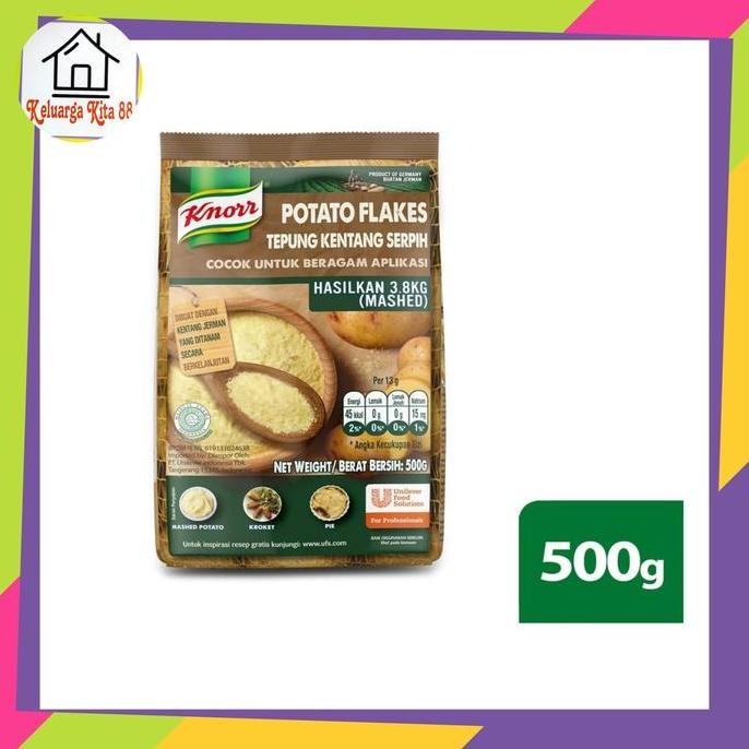 

Terlaris Knorr Mashed Potato Flakes 500Gram