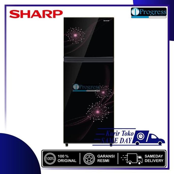Tersedia KULKAS 2 PINTU SHARP SJ-317MG 272L 100W NEW DESIGN 2020