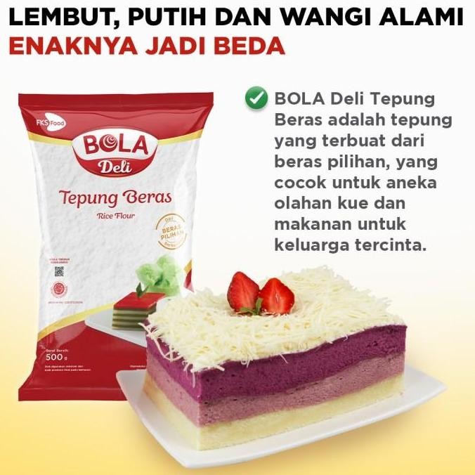 

Grosir Bola Deli Tepung Beras 500 Gr Karton