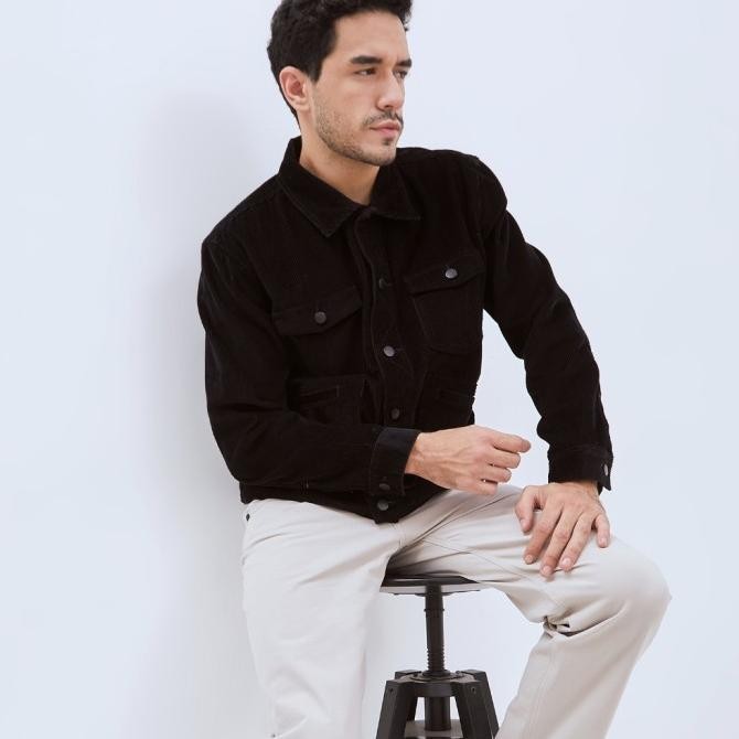 Promo Emba Denim - Jaket Denim Pria Regular Fit - Daxton