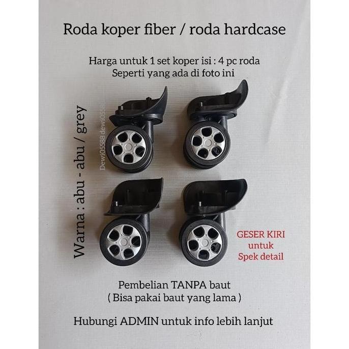 Roda Koper, Roda Koper Fiber, Roda Koper Polo, Roda Putar 360, Sparepart Koper