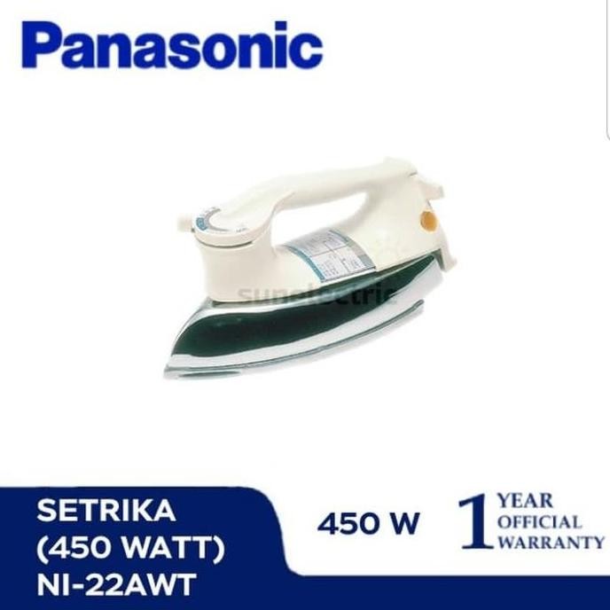 Tersedia SETRIKA PANASONIC NI22AWT, SETRIKA OTOMATIS PANASONIC