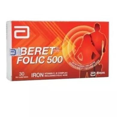 [Spesial] Iberet Folic 500Mg Per Box 30 Tablet [Rekomendasi]