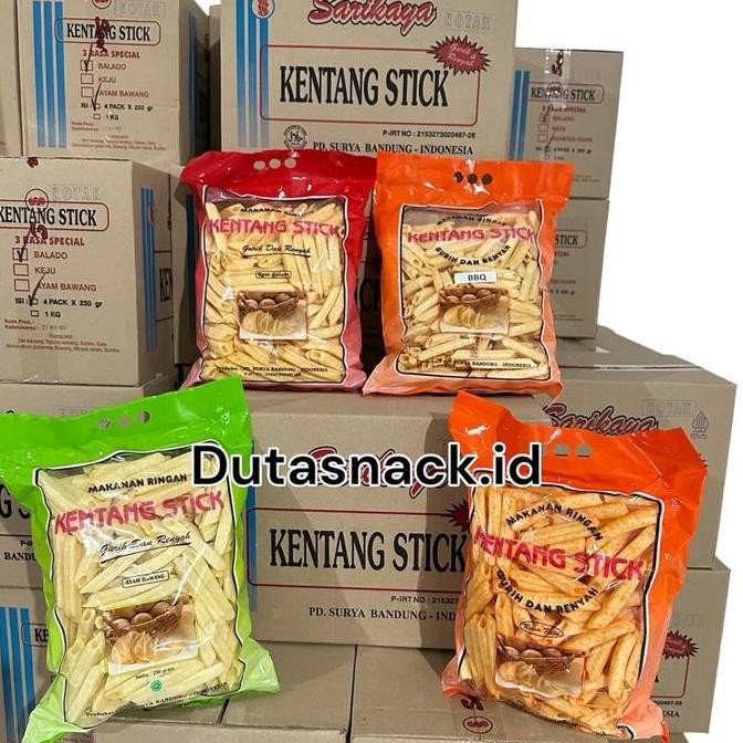 

Promo Exc Live 1 Karton Stick Kentanggg Isi 4 Mix Rasaa By Dutasnack.Id
