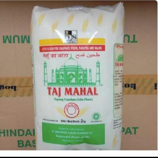 

Terlaris Tajmahal Wheat Flour / Tepung Gandum Tajmahal 1 Karton (24 Kg )