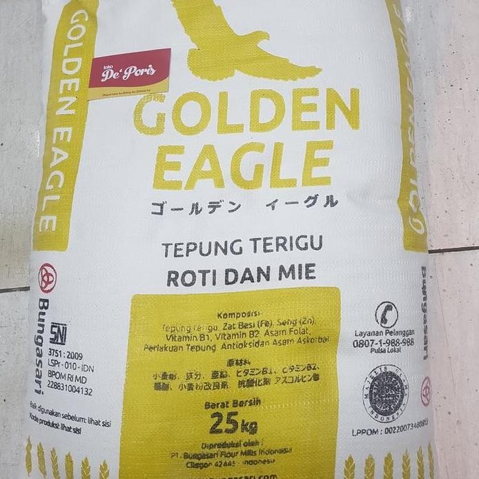 

Terlaris Tepung Golden Eagle 25Kg Khusus Gojek
