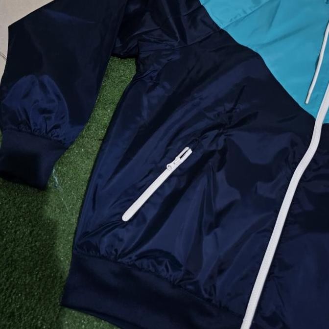 Promo NikeOriginalMaleWindrunner Jaket Classic Navy Green BnwtResmi