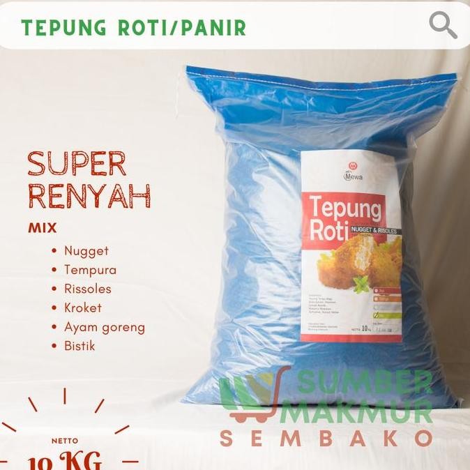 

Promo Tepung Roti / Panir Kremes 10 Kg