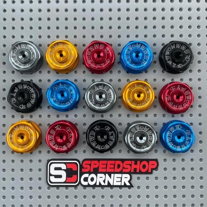 // Ohlins Knob Adjuster Setelan Cover Click Cnc Shock Ohlins