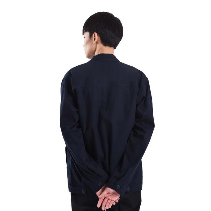 Murah Roughneck Tj004 Navy Gorgeous Trucker Twill Jacket Canvas Jaket