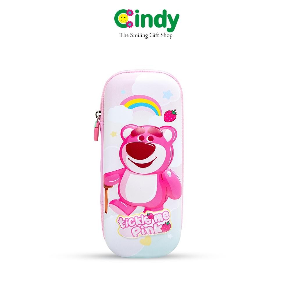 

LINDU CINDY Tempat Pensil DISNEY | Pencil Case Lotso Edition Original Disney | Kotak Pensil 3D Karakter | Tempat Pensil Sekolah Anak - CST1405/1401