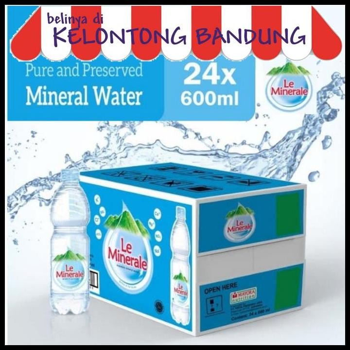 

Terlaris Le Minerale Botol 600Ml Air Mineral Leminerale Pet 600 Ml - Dus Karton Good Quality