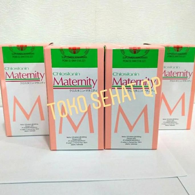 [Spesial] Chlostanin Maternity + Kalsium Ibu Hamil + Suplemen Ibu Hamil + Kompak [Rekomendasi]