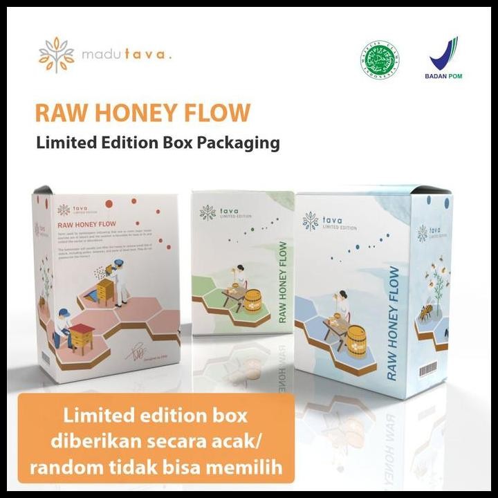 

Terlaris Madu Murni Asli Tava 1Kg Nektar Randu 100% Pure Raw Honey Alami Good Quality