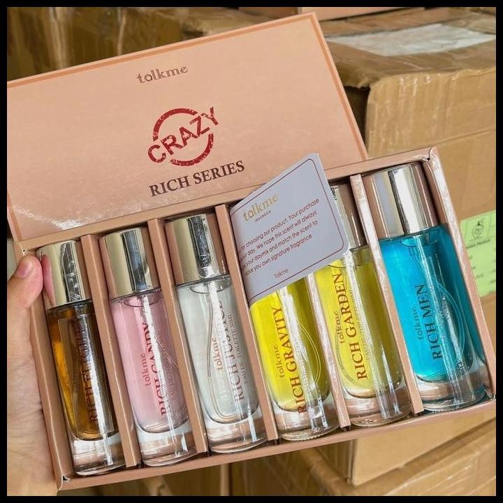 

Terlaris Talkme Crazy Series 1 Box Isi 6 Pcs Netto 30 Ml Good Quality