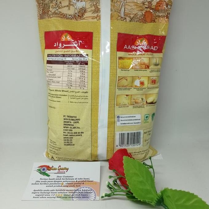 

Sale Atta Aashivard 2Kg