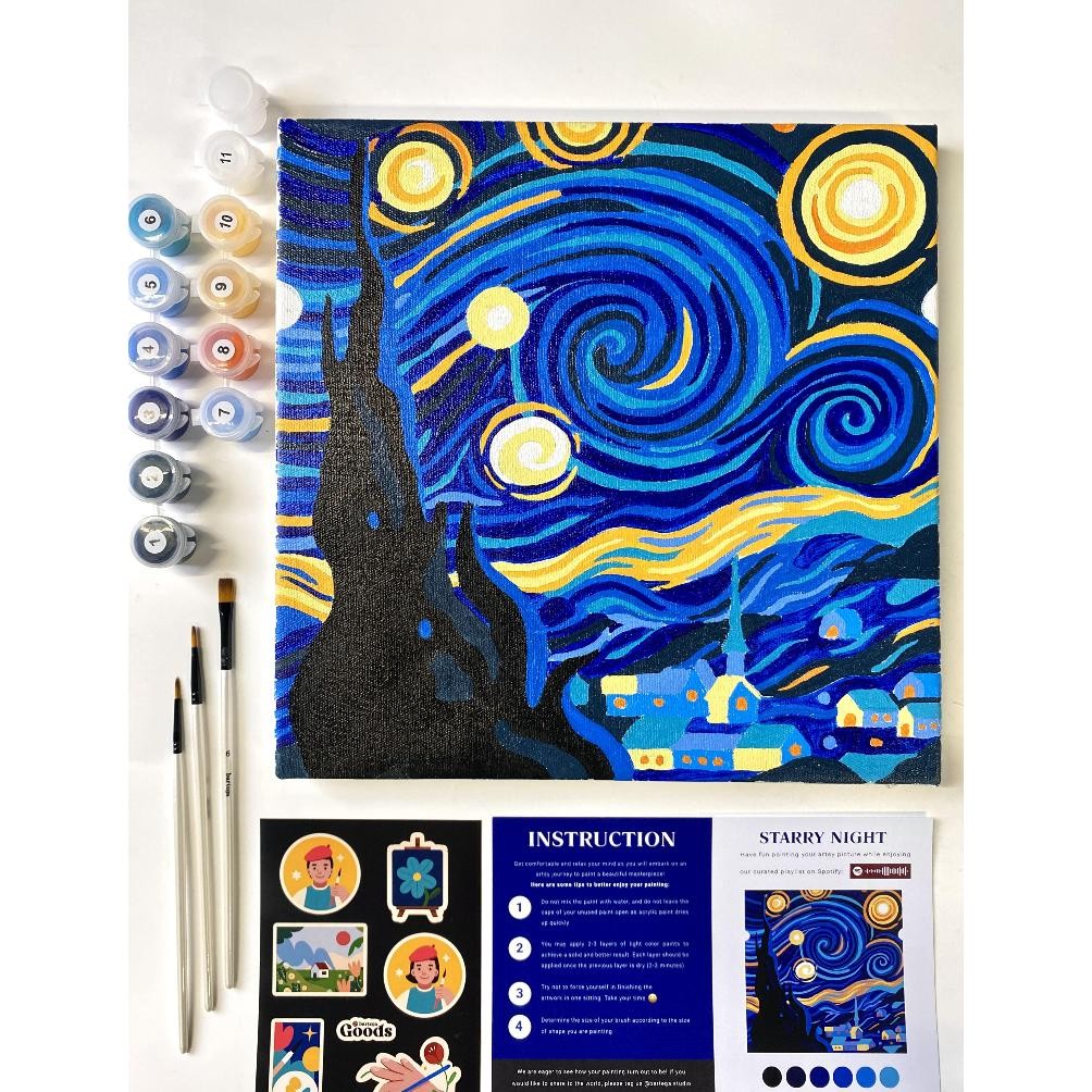 

LINDU Paint By Number - Starry Night