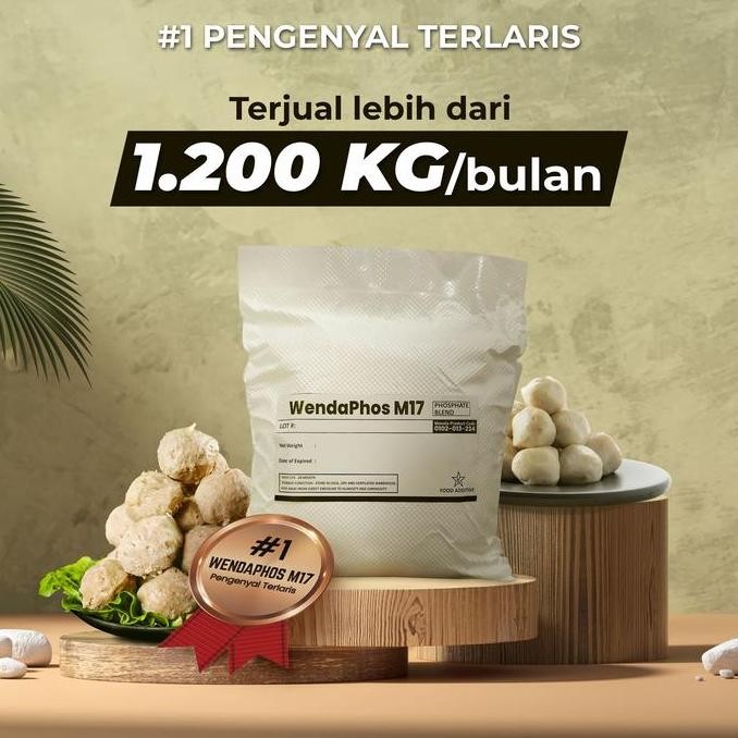 Grosir Wendaphos M17 Phospate Pengenyal Bakso / Sosis / Nugget ( Bukan Stpp )