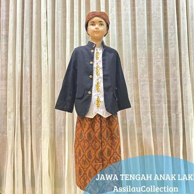 Pakaian Tradisional Jawa Tengah Anak//Baju Adat Jawa Tengah Anak [terbaik]