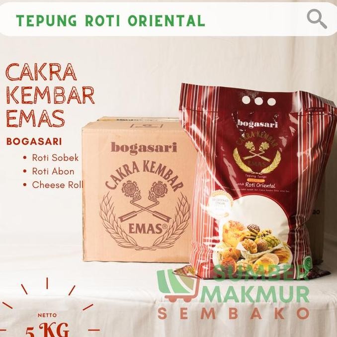 

Sale Tepung Terigu Cakra Kembar Premium Roti Oriental Dus